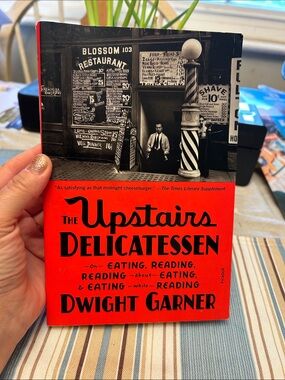 Dwight Garner The Upstairs Delicatessen - Red Paperback Book